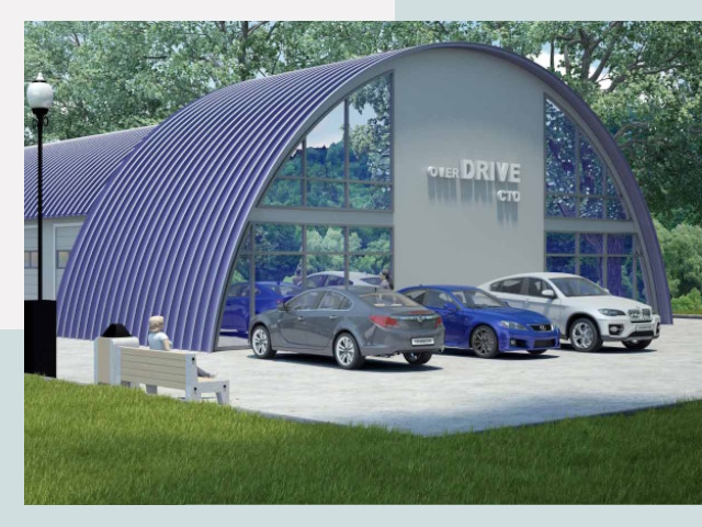 Монтаж ангаров и металлоконструкций от 609 руб.