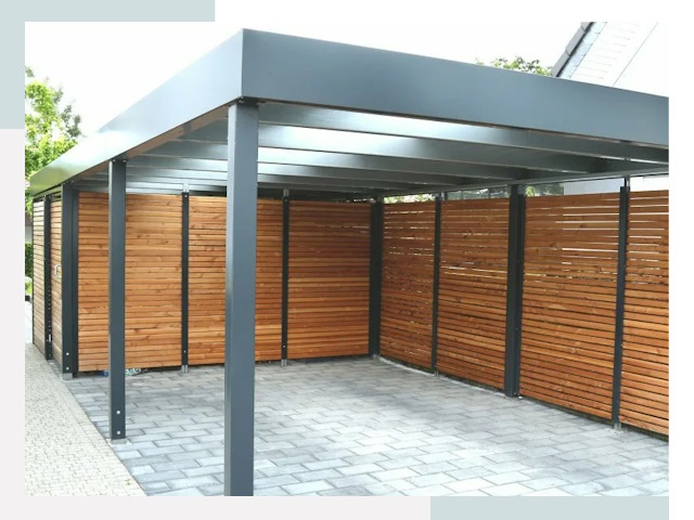 Навесы для парковки в Карасук