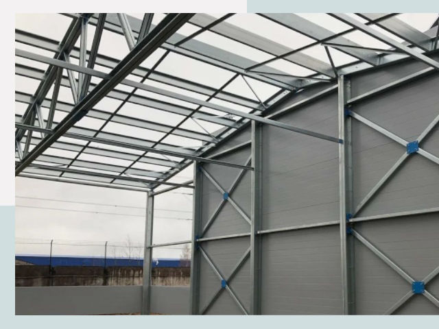 Каркасные ангары от СтальСтрой-Кск по цене от 609 руб.