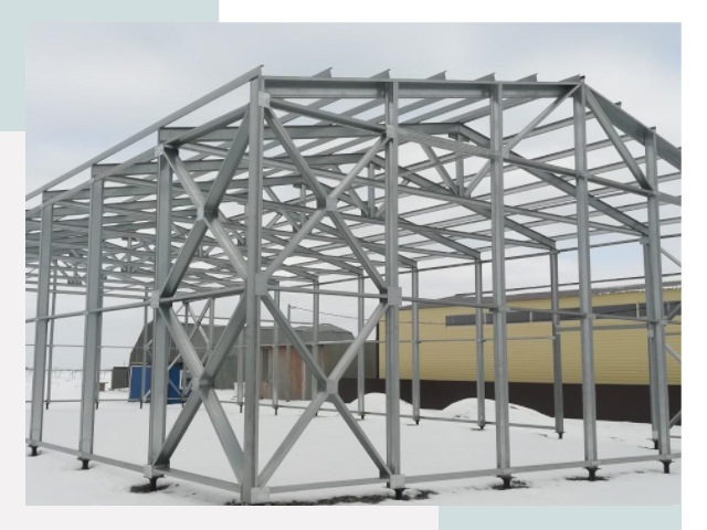 Каркасные ангары в Карасук