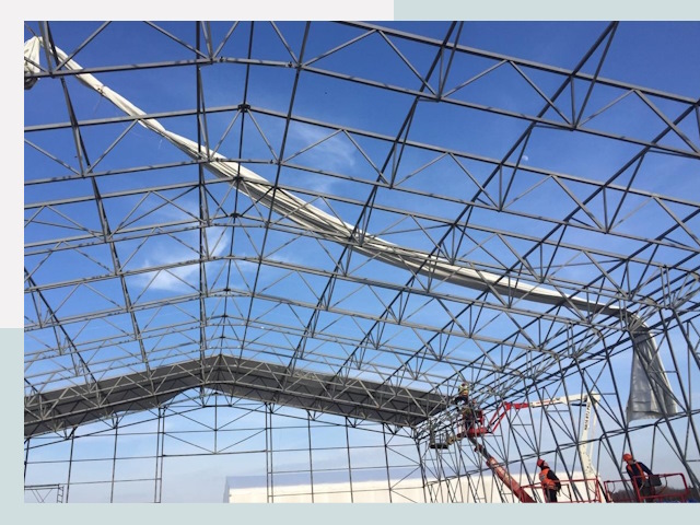 Шатровые ангары от 609 руб. в Карасук и Новосибирской области