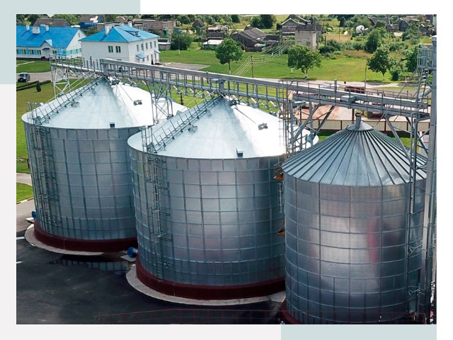 Металлические силосы в Карасук