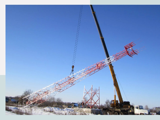 Строительство башен связи в Карасук от 609 руб.