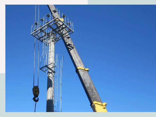 Монтаж осветительных мачт в Карасук от 609 руб.