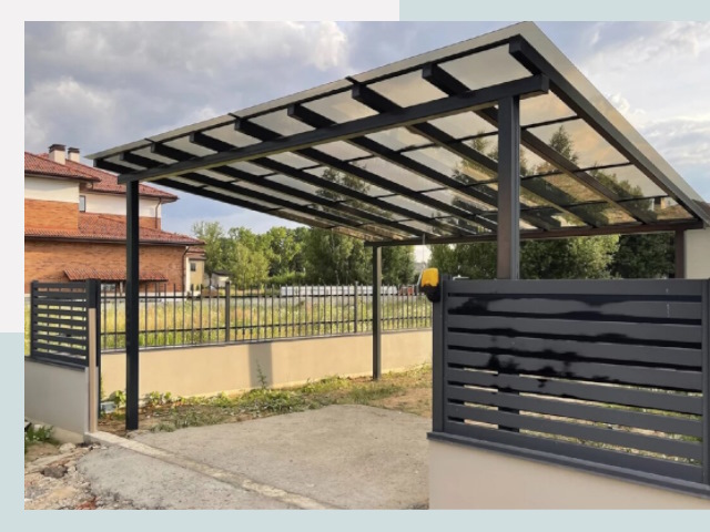 Металлические навесы в Карасук от 609 руб. за м²