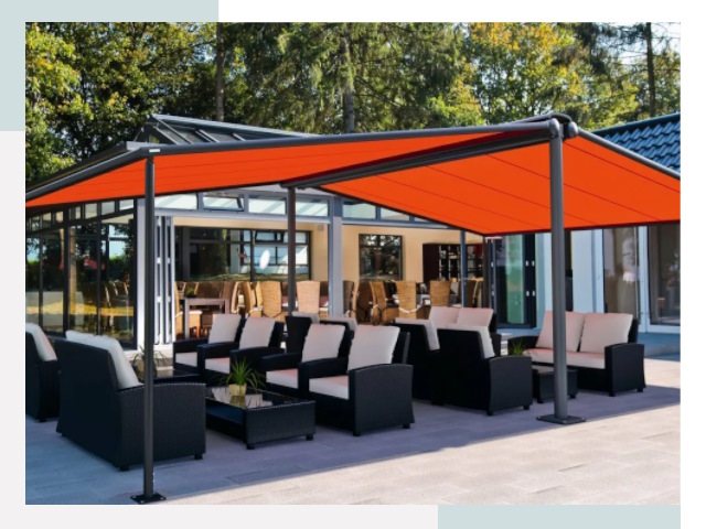 Навесы для кафе и ресторанов в Карасук