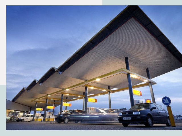 Навесы для АЗС в Карасук от 609 руб. - Защита и комфорт
