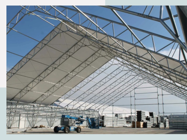 Каркасно-тентовые сооружения от СтальСтрой-Кск по цене 609 руб.
