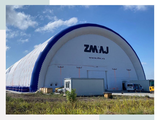 Брендирование ангаров в Карасук