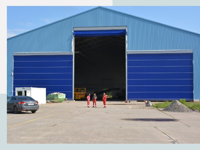 Ангарные ворота в Карасук от СтальСтрой-Кск по цене 609 руб.