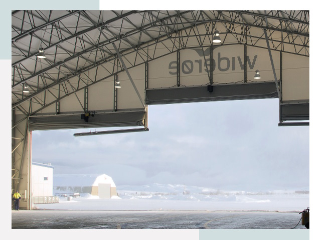 Ворота для ангаров в Карасук