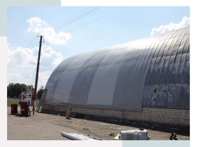 Ремонт ангаров в Карасук