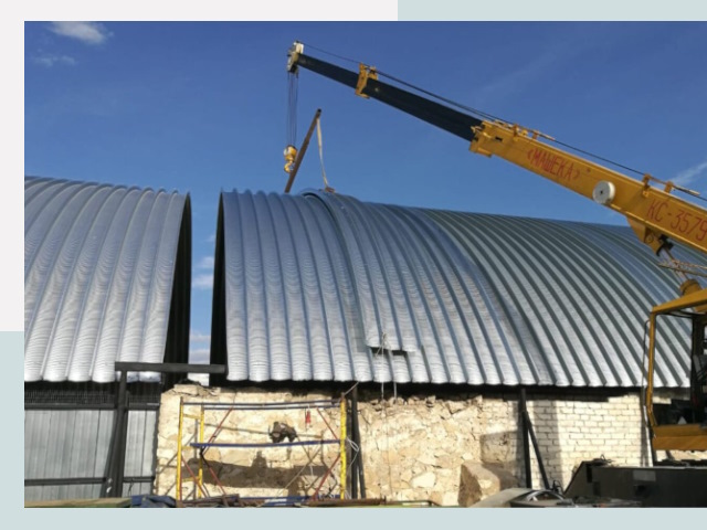 Реконструкция ангаров в Карасук от 609 руб.