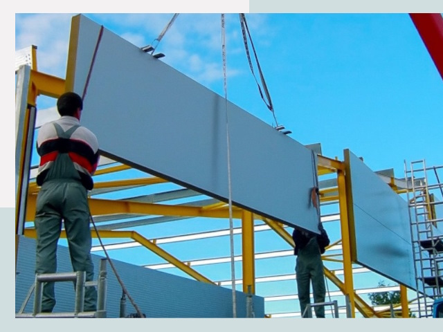 Монтаж сэндвич-панелей в Карасук от 609 руб.