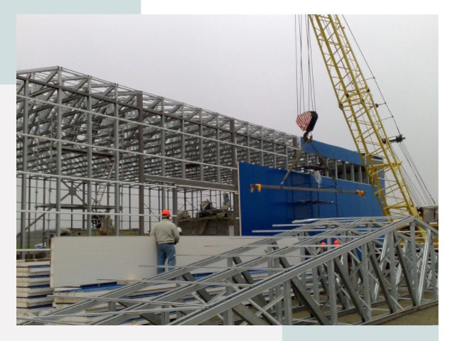 Монтаж ангаров в Карасук