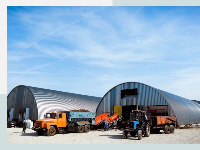 Ангары для спецтехники в Карасук